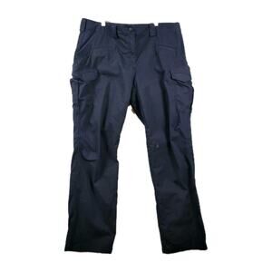 5.11 Tactical Navy Blue Straight Leg Cargo Stryke Pants Women's 16